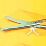 Diamond Tip Scissors - Heavy Bevel on Shank - Image 2