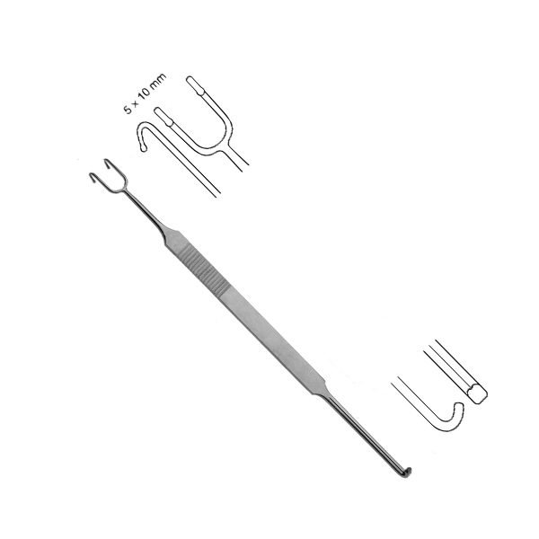 Neivert Double Hook - With Guide Channel Neivert Double Hook - With Guide Channel