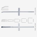 Cottle Bone Chisel - Cross Handle