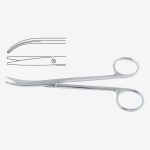 Thorek Dissecting Scissors – Strong Curved